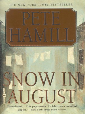 cover image of Snow in August